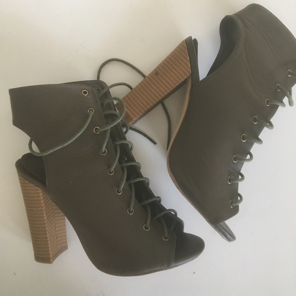 Lace Up Booties